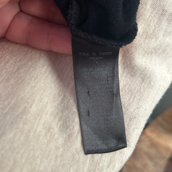 rag & bone / Jeans Knit V Neck Tee Size Small - Picture 6 of 6